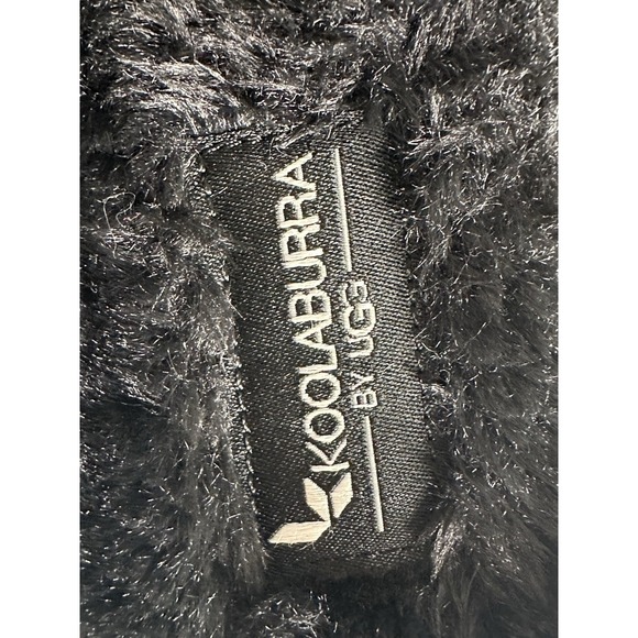 Koolaburra by UGG Back-Strap Sandals Fuzz'n II Stone Gray Size‎ 10 - Picture 9 of 11